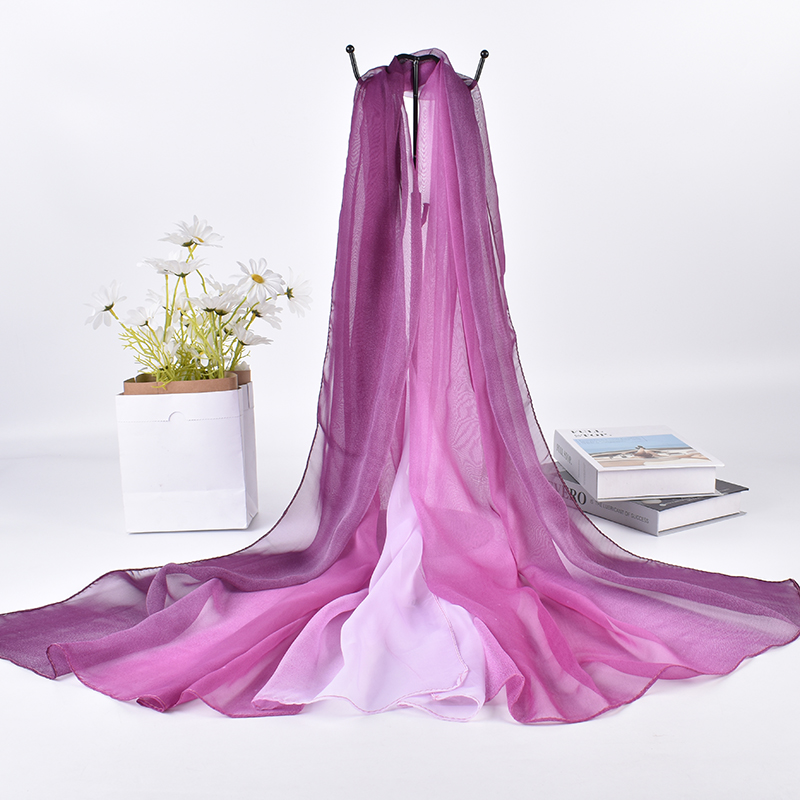 Silk Neck Scarf - 2023 Wiosna / Lato Nowy trójkolorowy