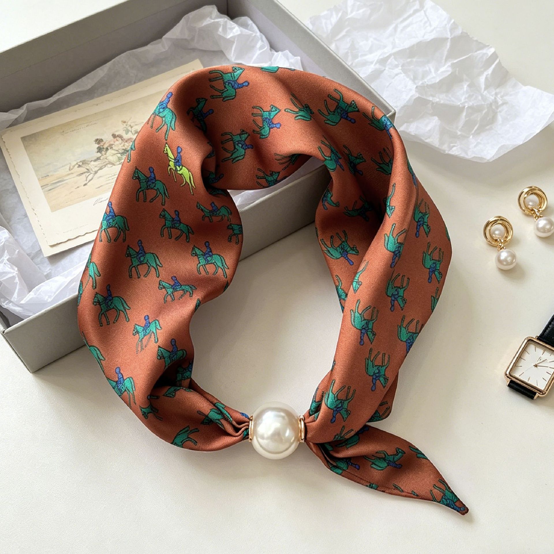 Luksusowa Magnetyczna Apaszka  – Ascot Neck Scarf recenzja i cena