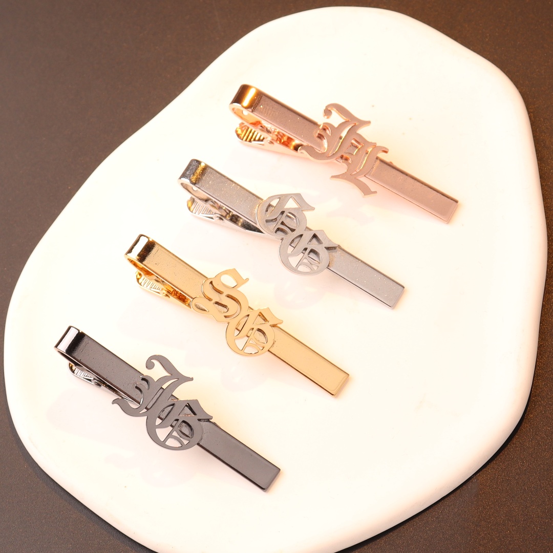 Spinka do krawata z inicjałami – Tie Clip Silver recenzja i cena