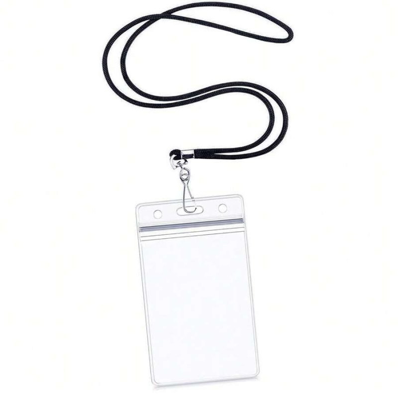 Pionowy identyfikator z wodood – Lanyard Badge Holder recenzja i cena