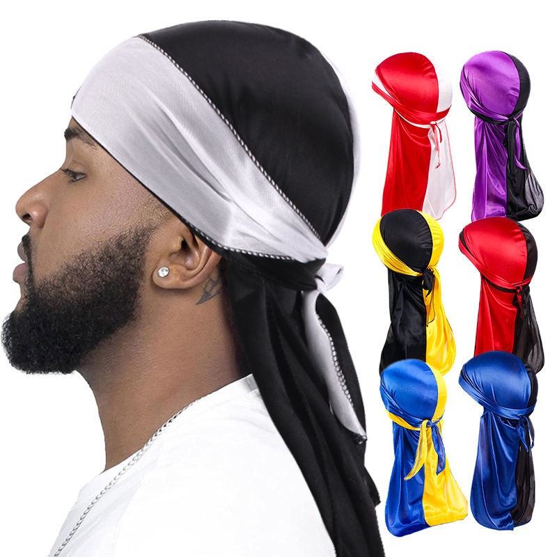 Nowy jedwabisty kapelusz Durag – Bandana Doo Rag recenzja i cena