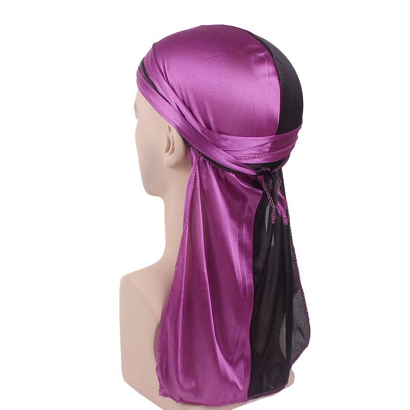 Nowy jedwabisty kapelusz Durag – Bandana Doo Rag recenzja i cena